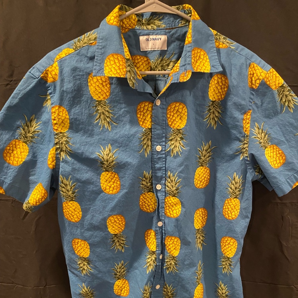 Tropical Old Navy Short sleeve shirt Size L